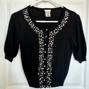 Old Navy Pearl Cropped Cardigan